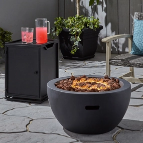 Fast Outdoor 27" Bowl Shaped Fire Pit - NH731803 floor chair, tatami chair