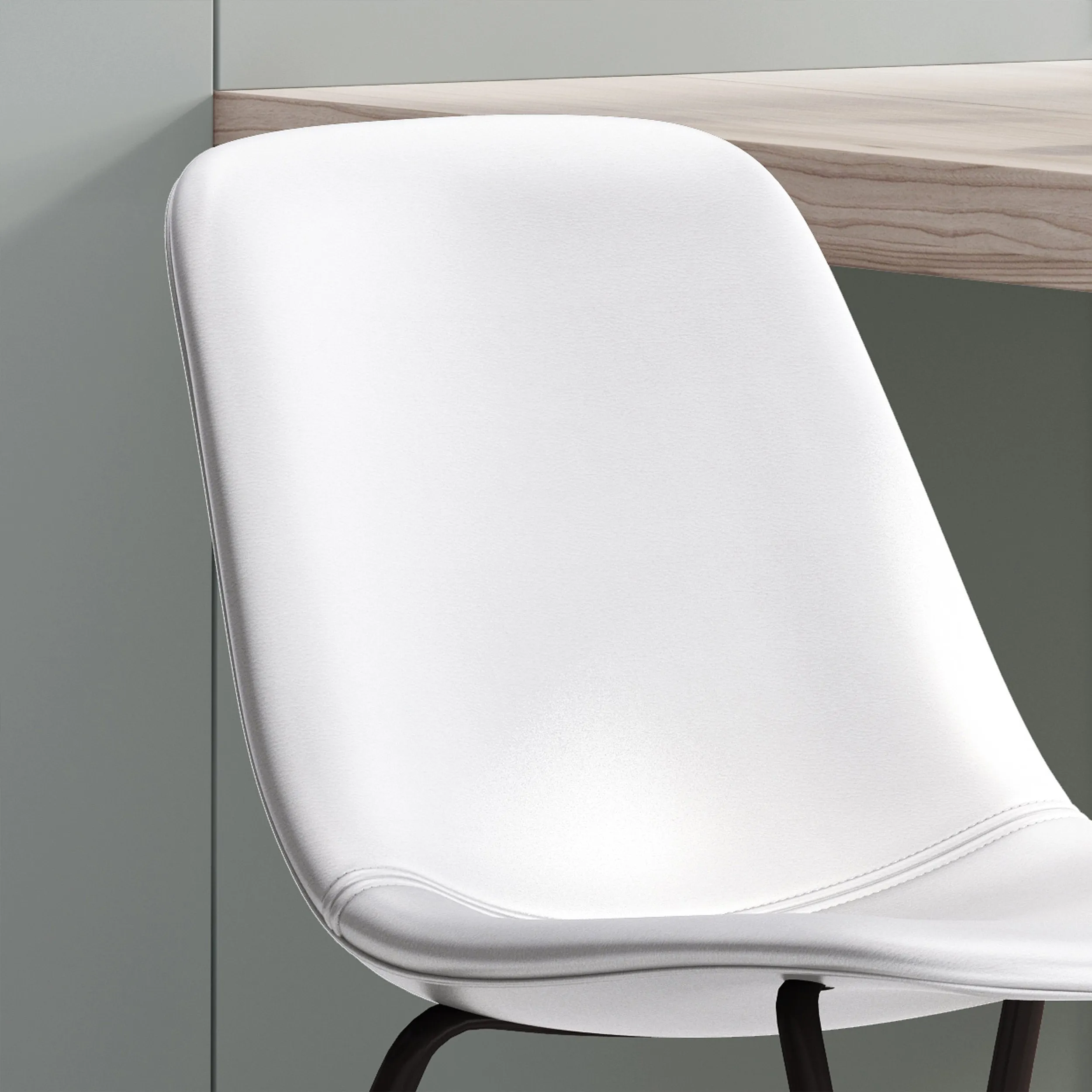 Faux Leather Dining Chair (Set of 2) - NH508013