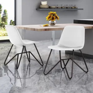 Faux Leather Dining Chair (Set of 2) - NH508013 dining table set, 6-piece dining set