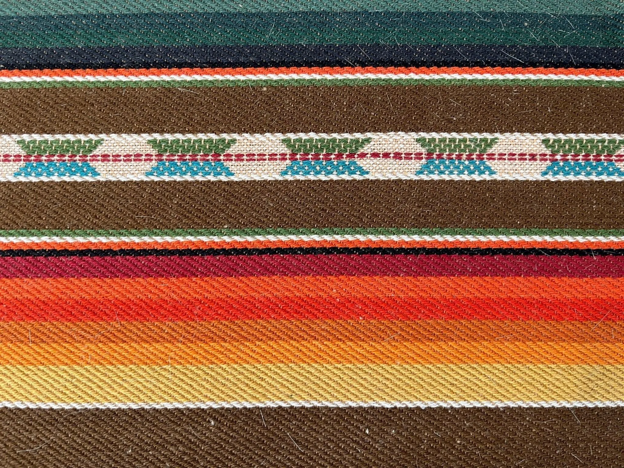 Feather Sunset Serape Napkin Rings