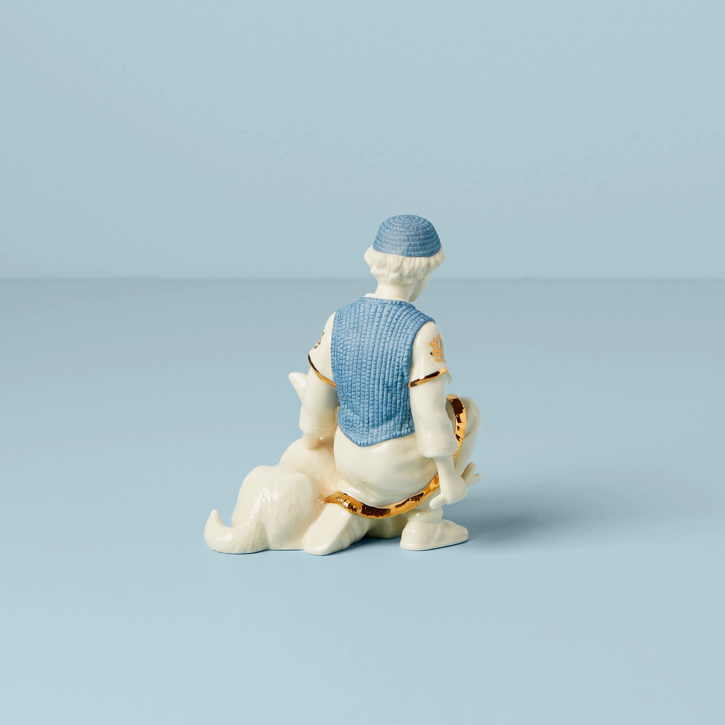 First Blessing Nativity Shepherd & Dog Figurine