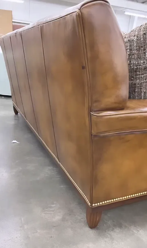 Flat Iron Ranch Leather Sofa