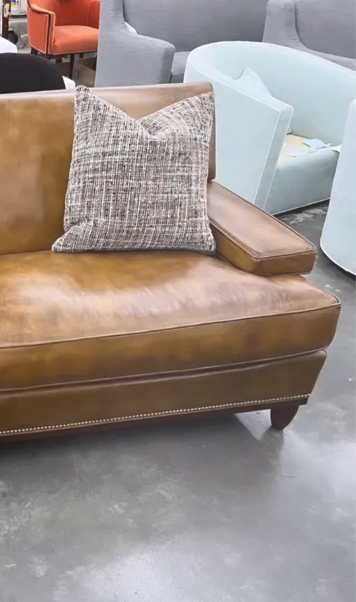 Flat Iron Ranch Leather Sofa