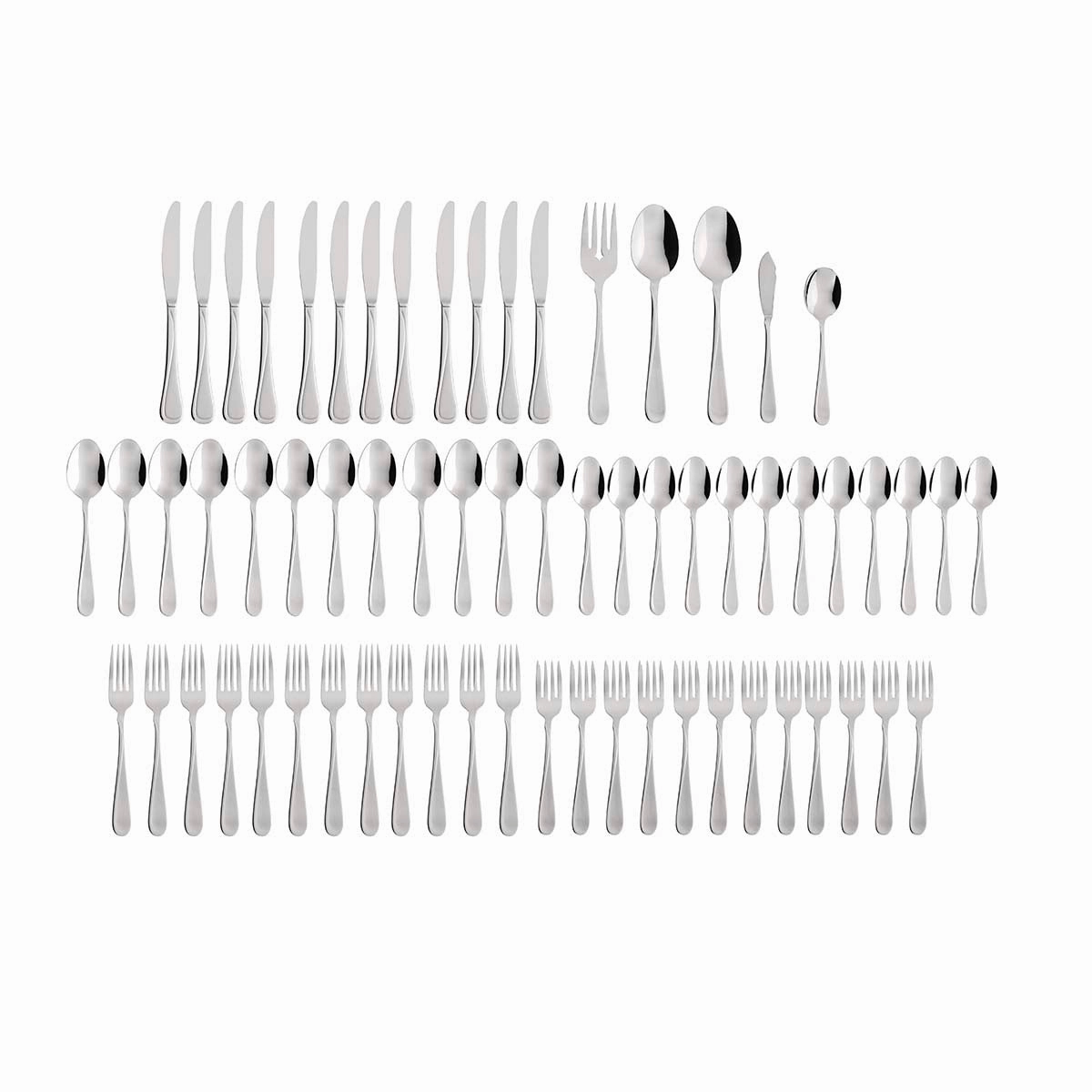 Flight 65 Piece Flatware Set