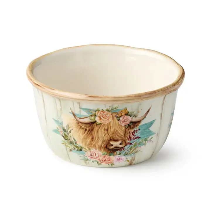 Floral Farm Ice Cream Bowls