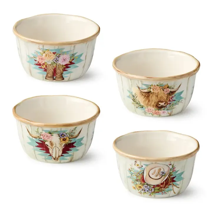 Floral Farm Ice Cream Bowls