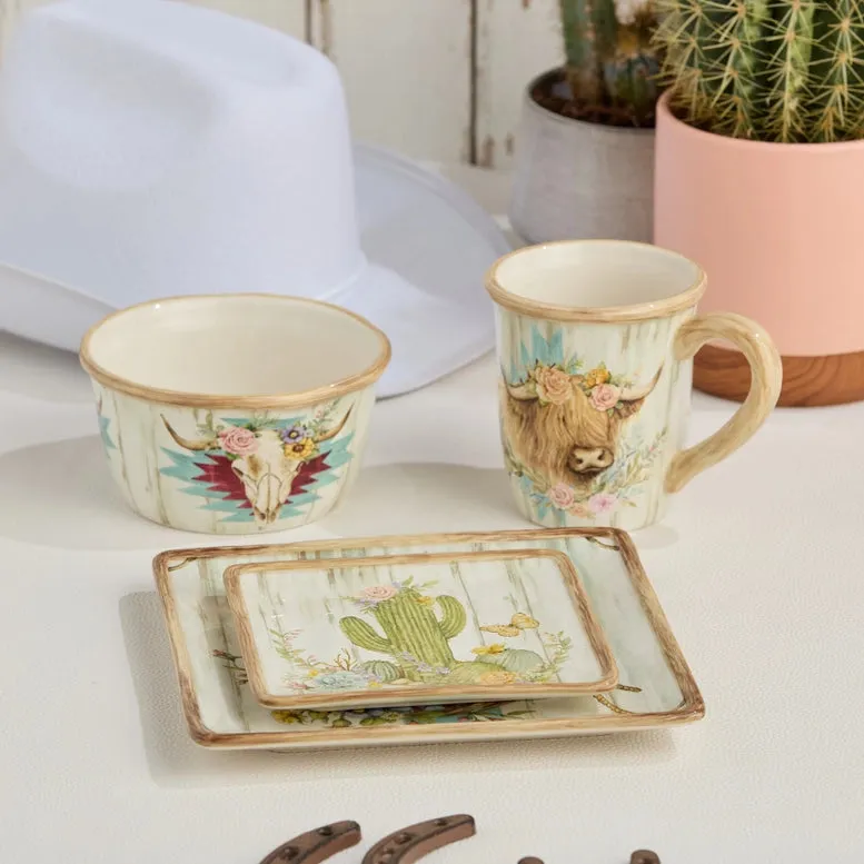 Floral Farm Salad Plates