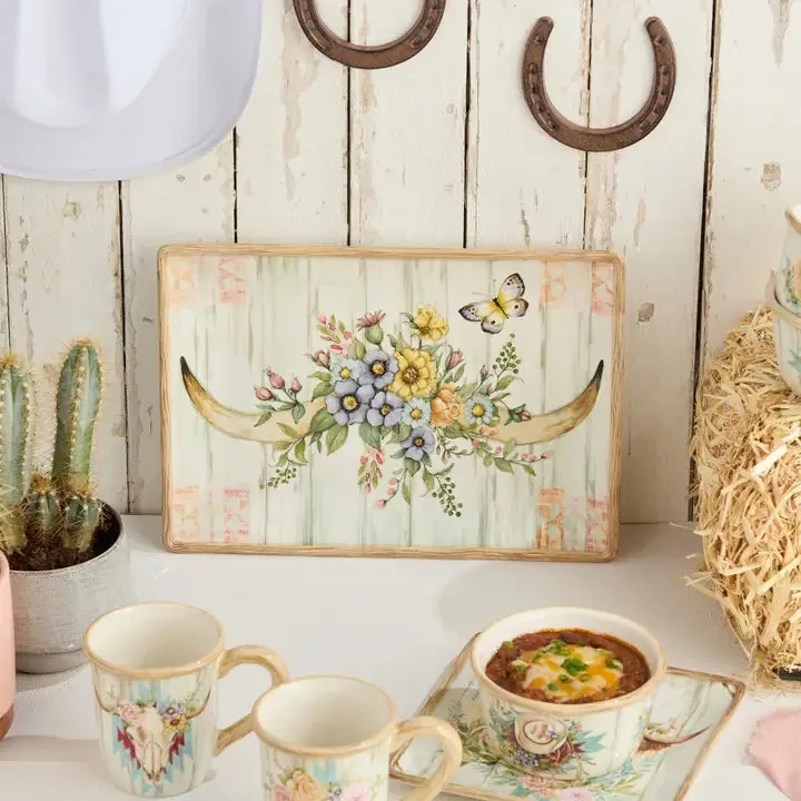 Floral Farm Serving Set