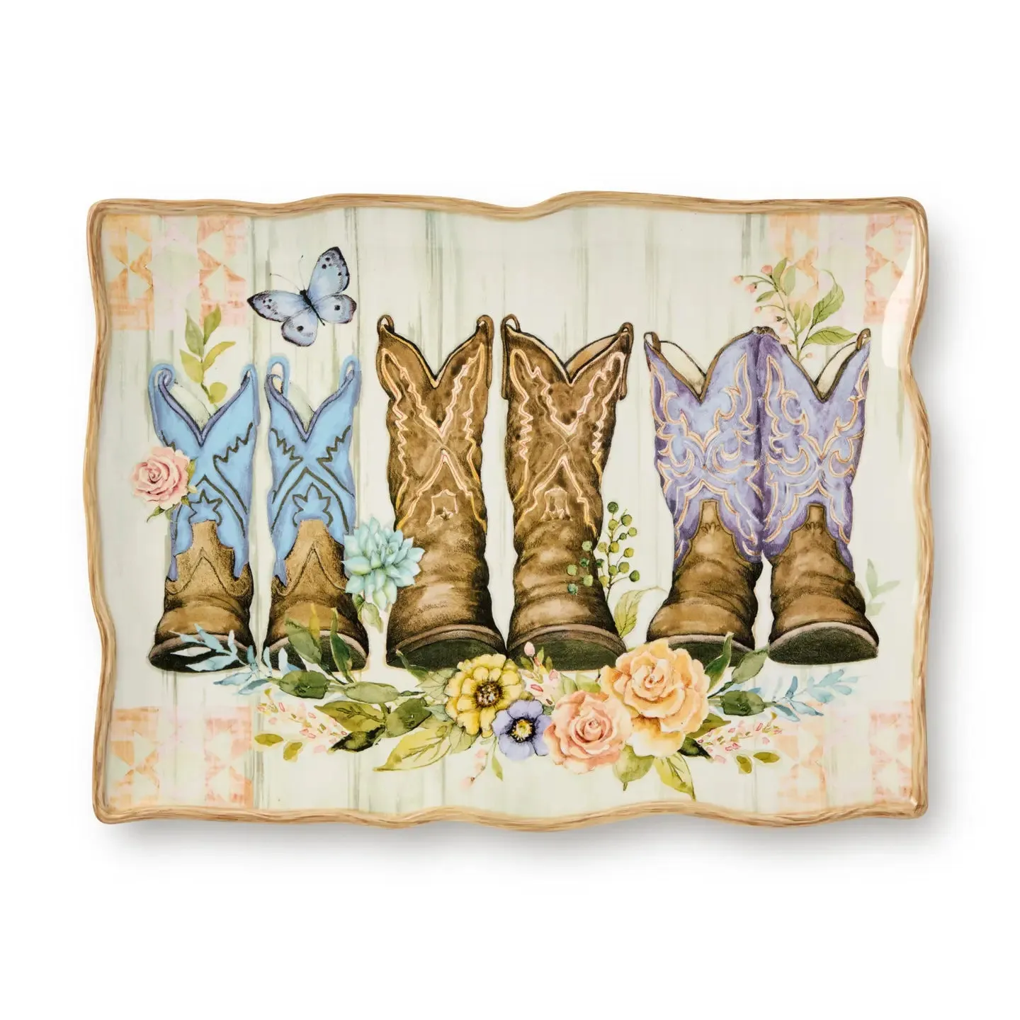 Floral Farm Serving Set