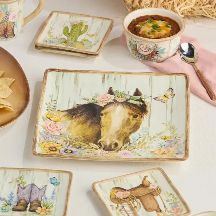 Floral Farm Serving Set