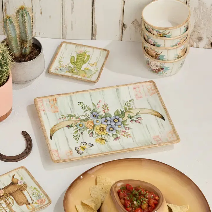 Floral Farm Serving Set