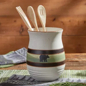 Forest Bluff Utensil Crock kitchen utensils, spatula set