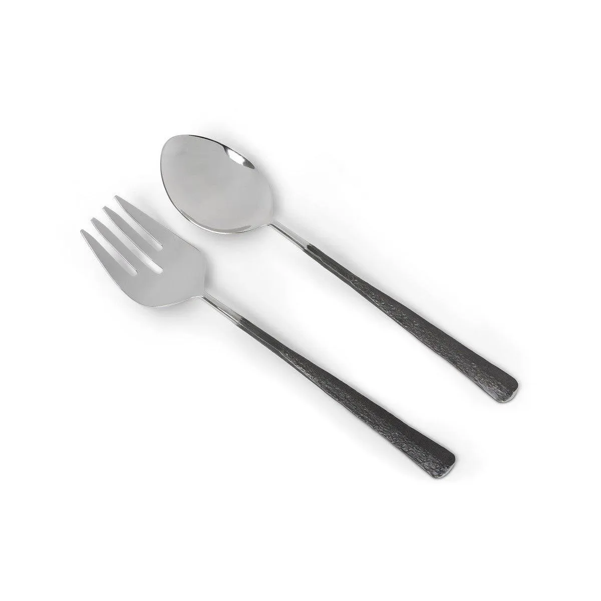 Forged Black Handled Salad Servers