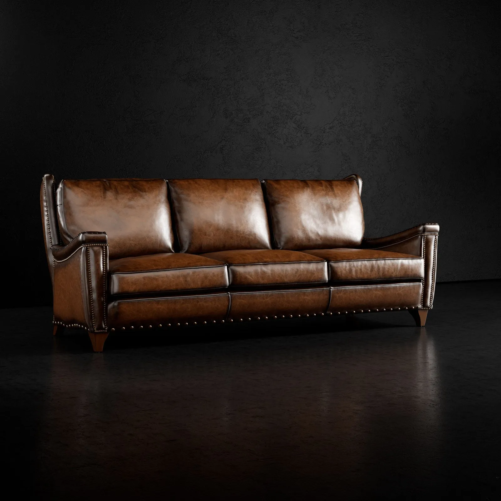 Fort Worth Leather Sofa