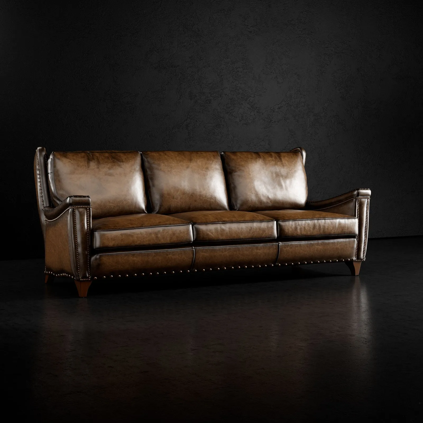 Fort Worth Leather Sofa