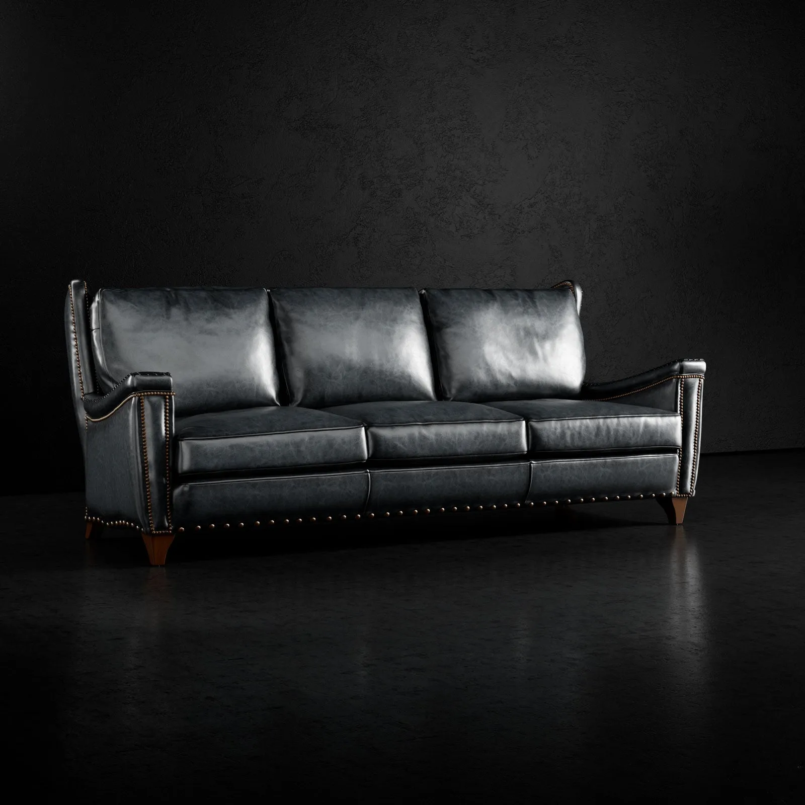 Fort Worth Leather Sofa