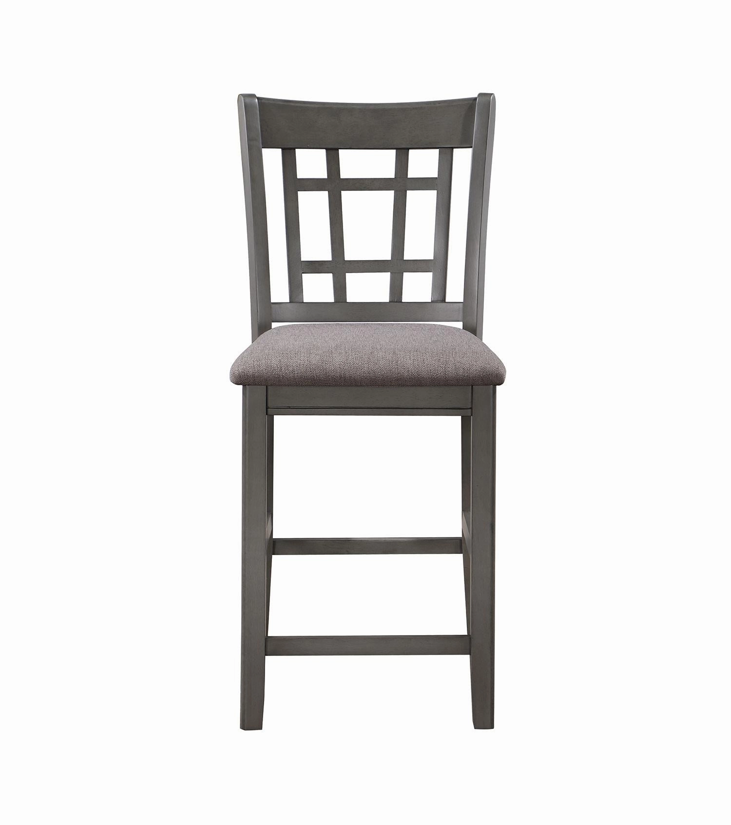 Freda 5-Piece Extendable Counter Height Dining Set - Grey