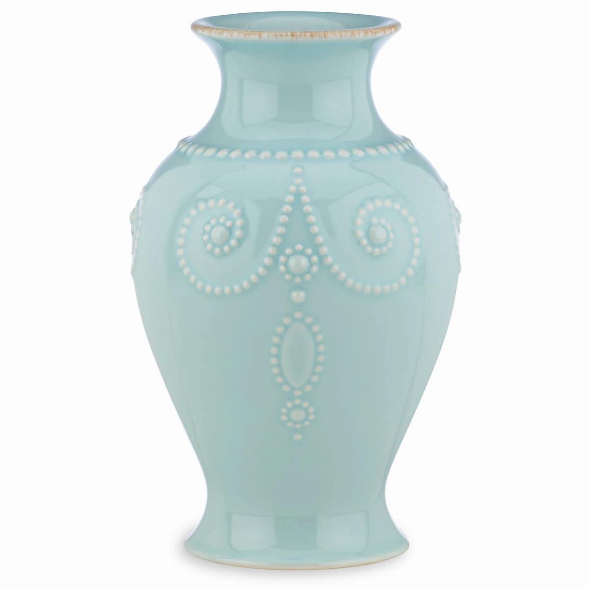 French Perle Ice Blue Bouquet Vase