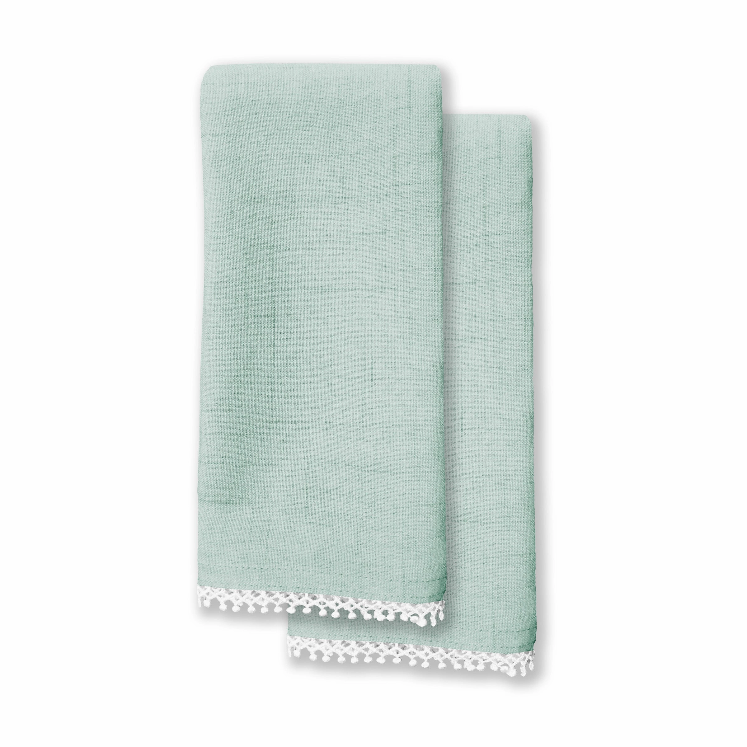 French Perle Ice Blue Napkin - 2 Pack
