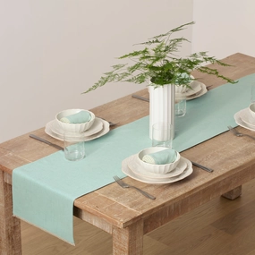 French Perle Ice Blue Runner