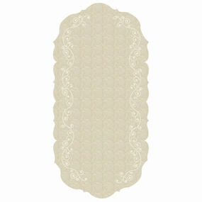 French Perle Linen Centerpiece
