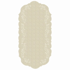 French Perle Linen Centerpiece