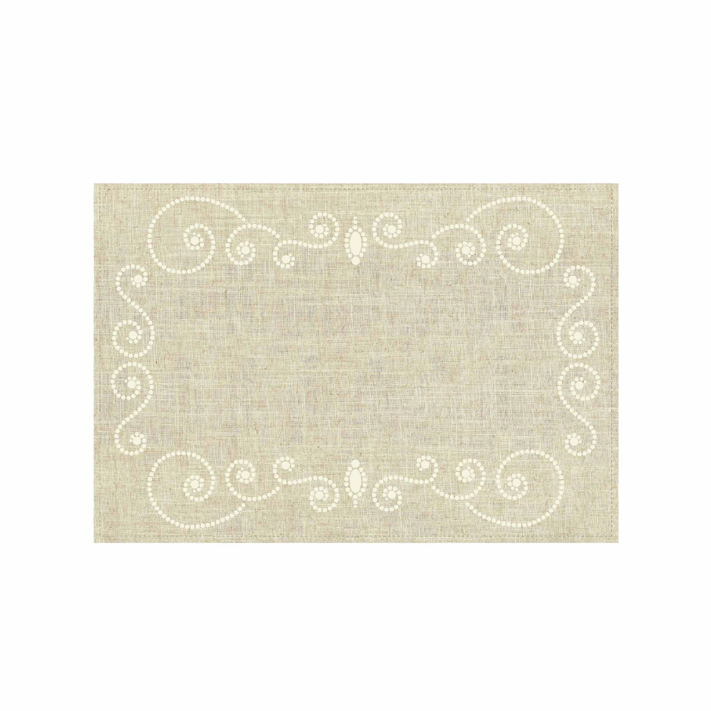 French Perle Linen Placemat
