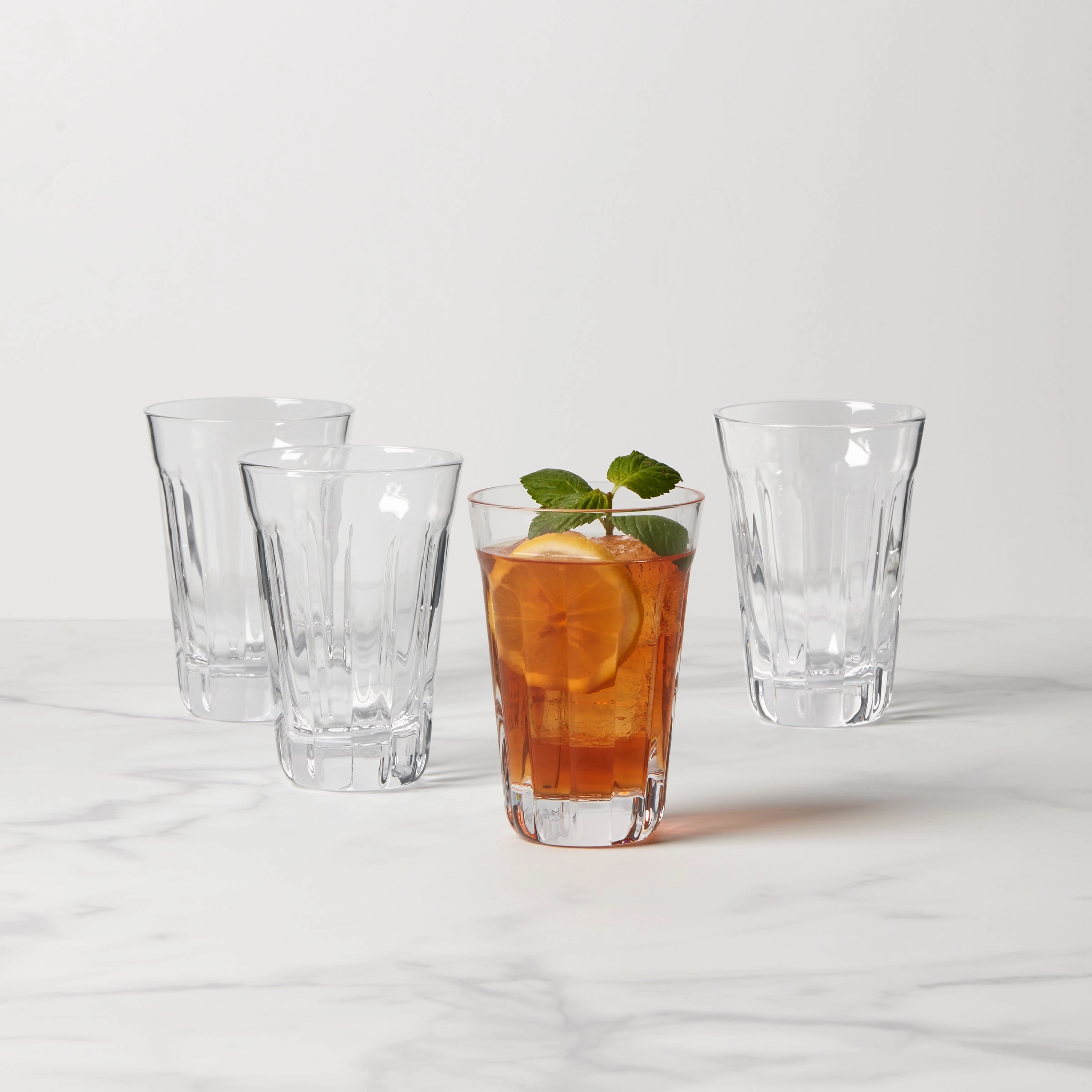 French Perle Short Glasses - Set Of 4