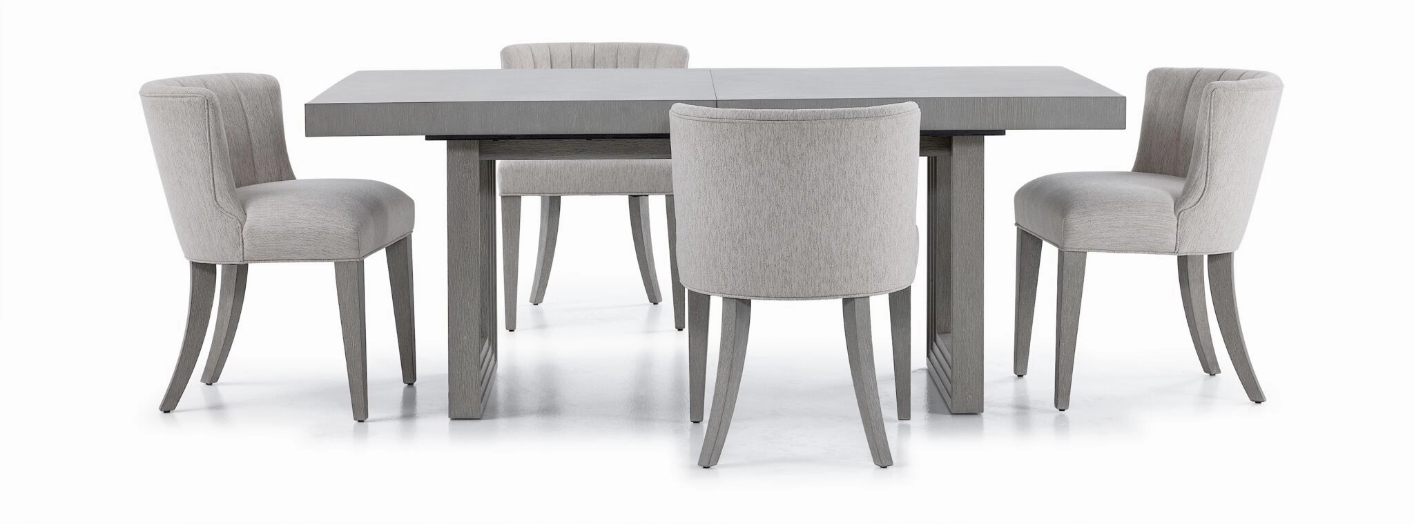 Fresh Perspective Cascade 5-Piece Extendable Dining Set - Dovetail Grey