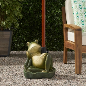 Frog Umbrella Base - NH863213 cowhide rug, luxury rug