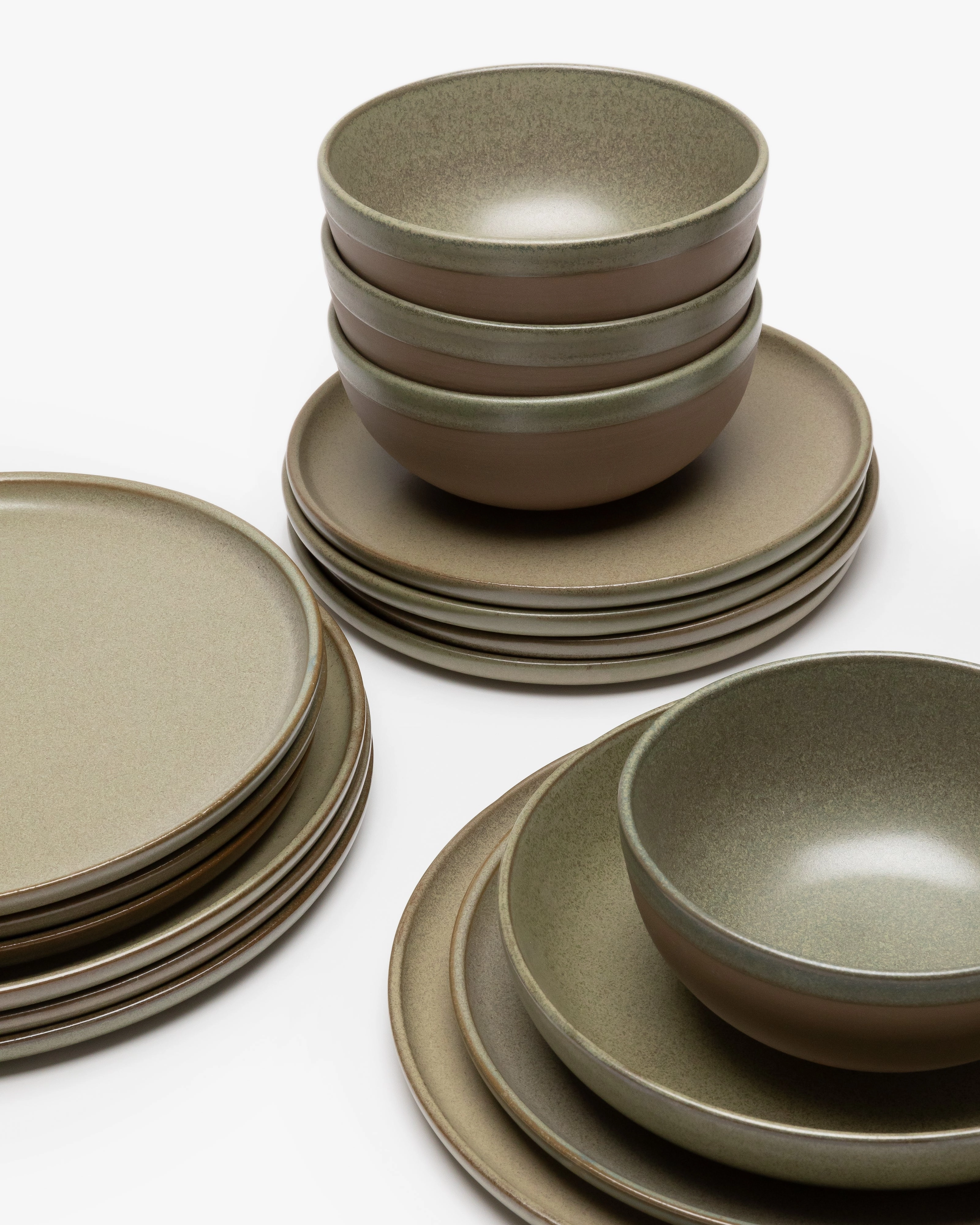 Full Set 24 pieces camogreen Surface