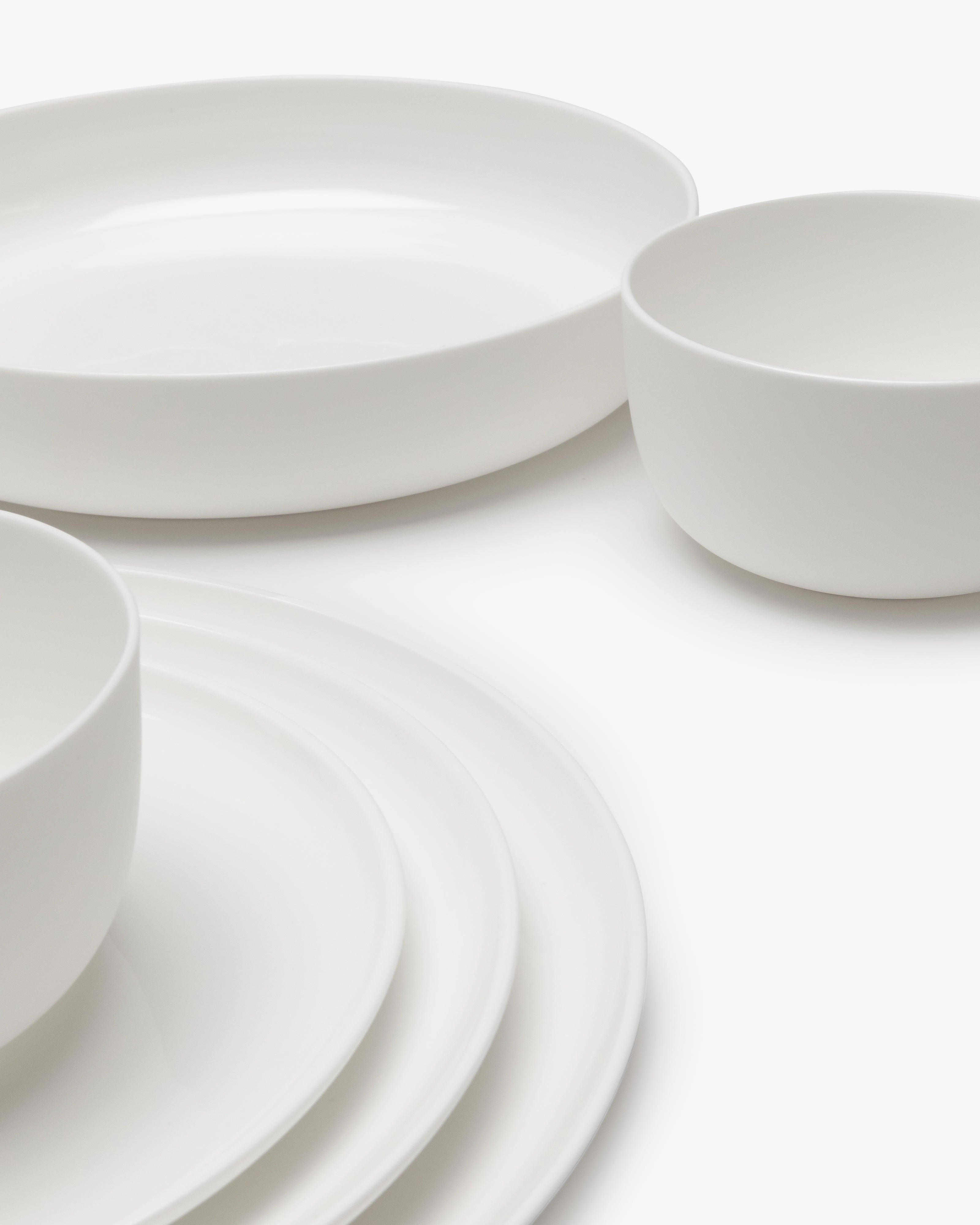 Full Set 24 pieces white Base