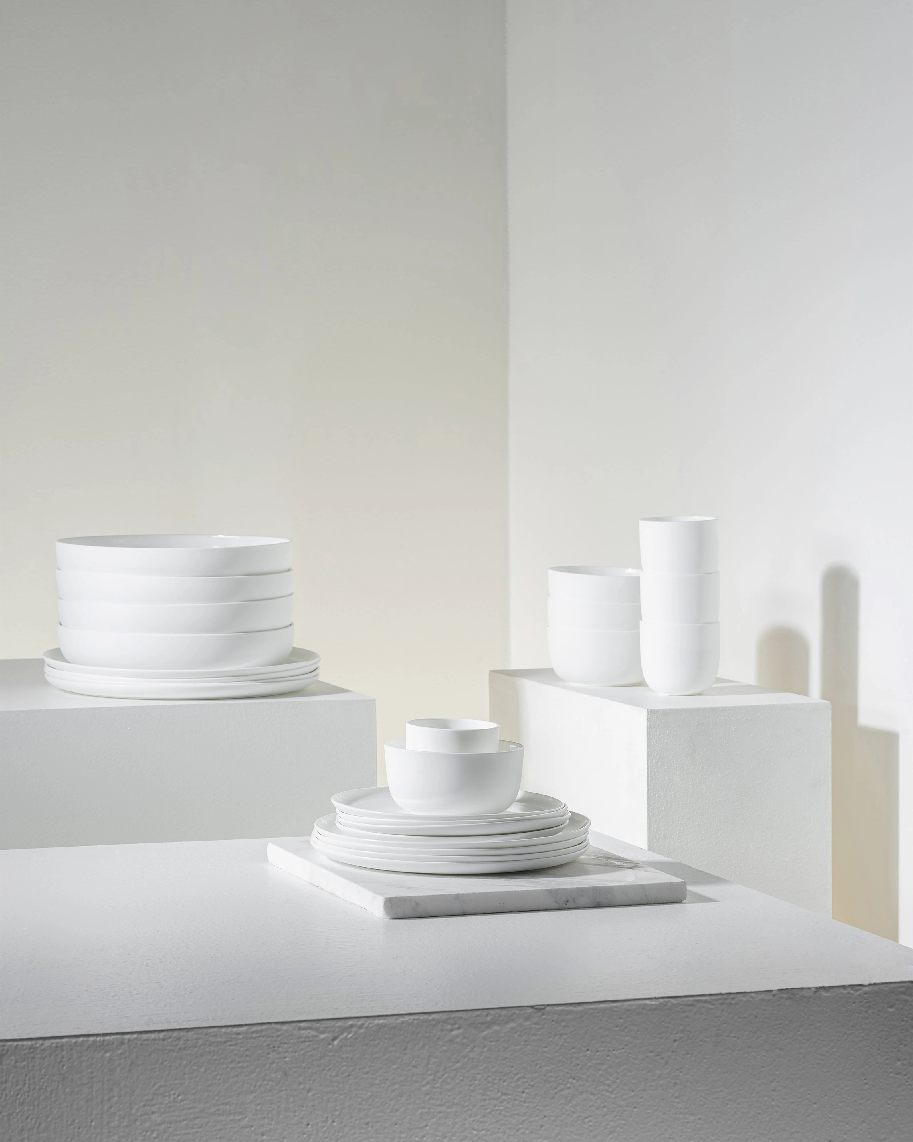 Full Set 24 pieces white Base