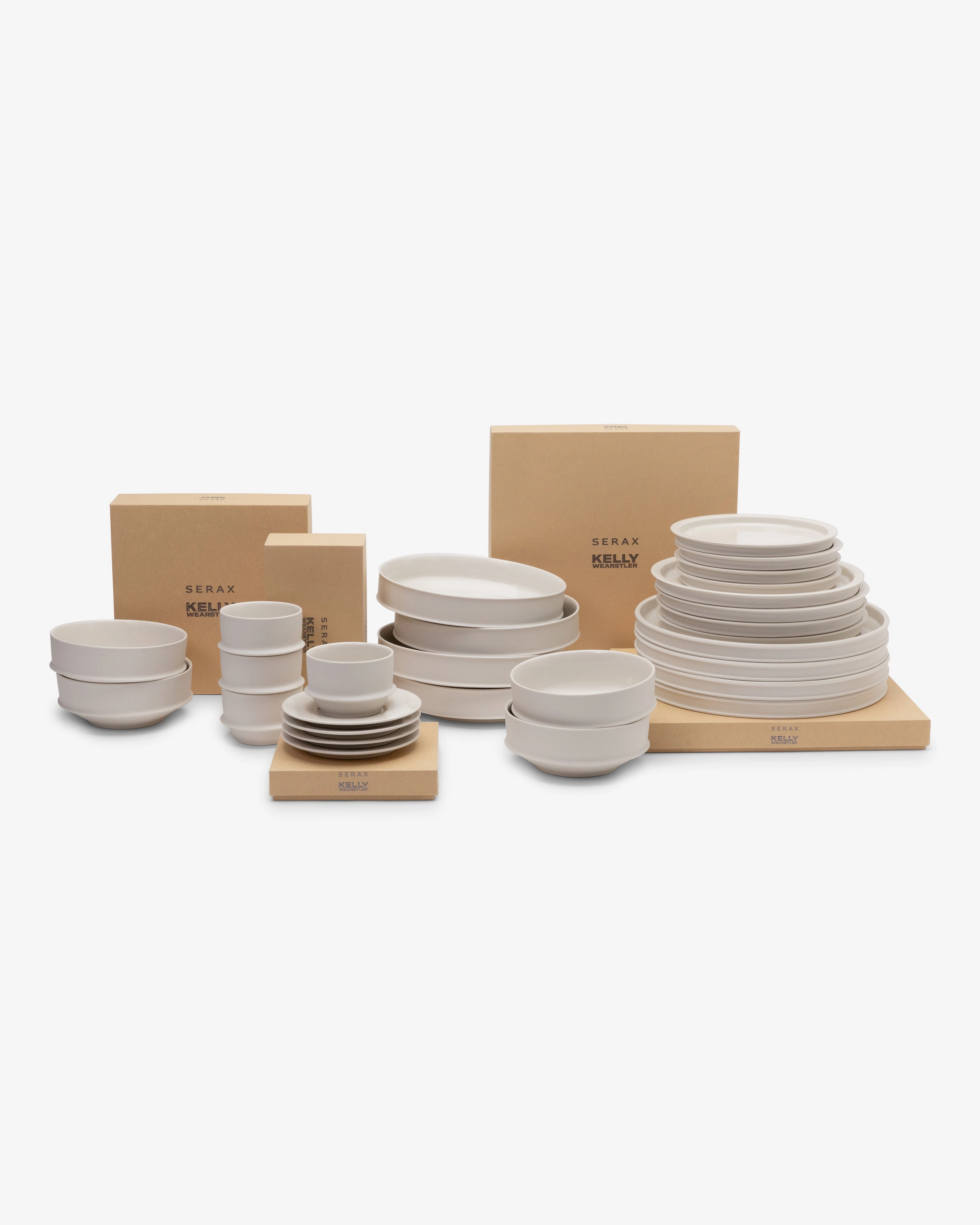 Full set 28 pieces alabaster dune