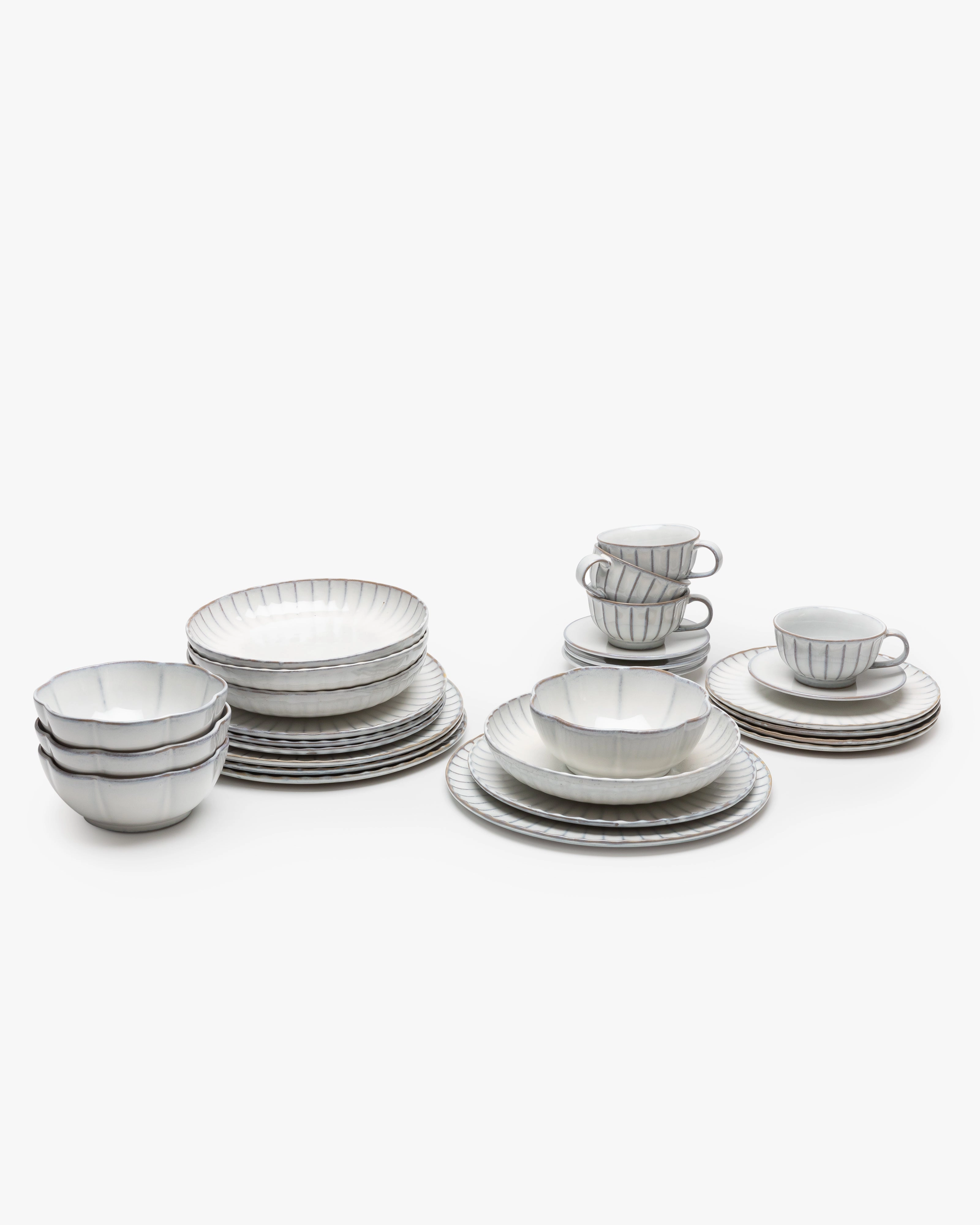 Full Set 28 pieces white Inku