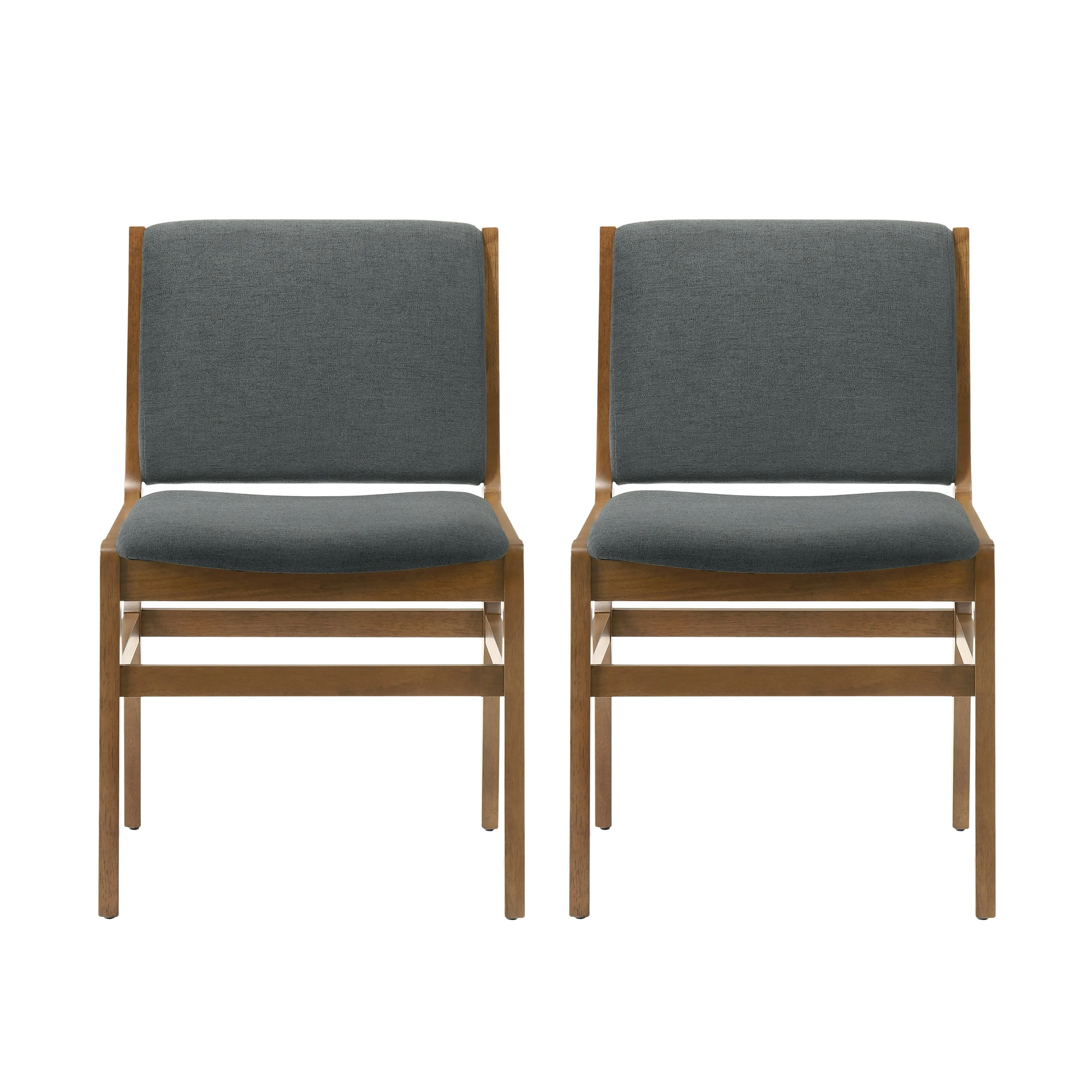 Galtin Contemporary Fabric Upholstered Wood Dining Chairs, Set of 2 dining table set, 6-piece dining set
