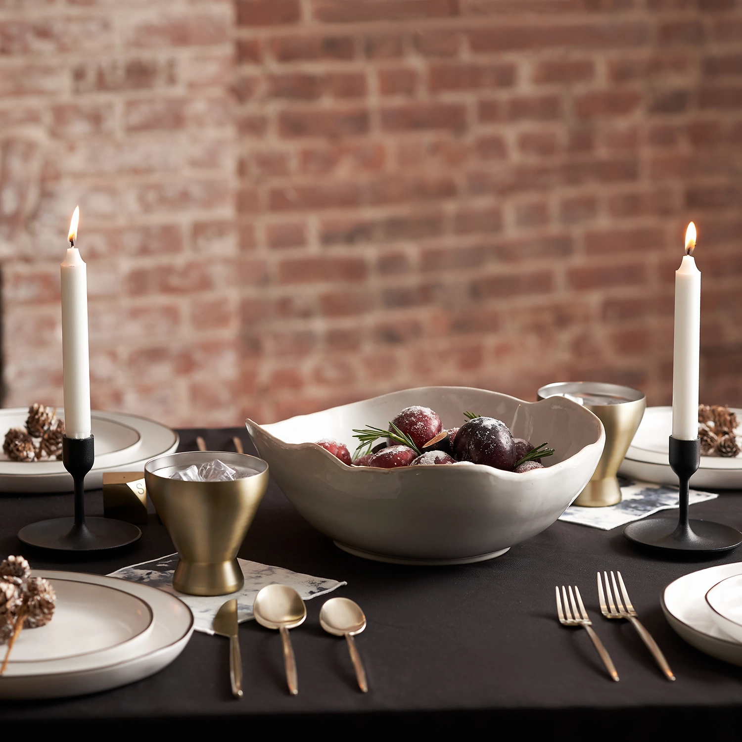 Gaze Champagne Satin 20 Piece Flatware Set