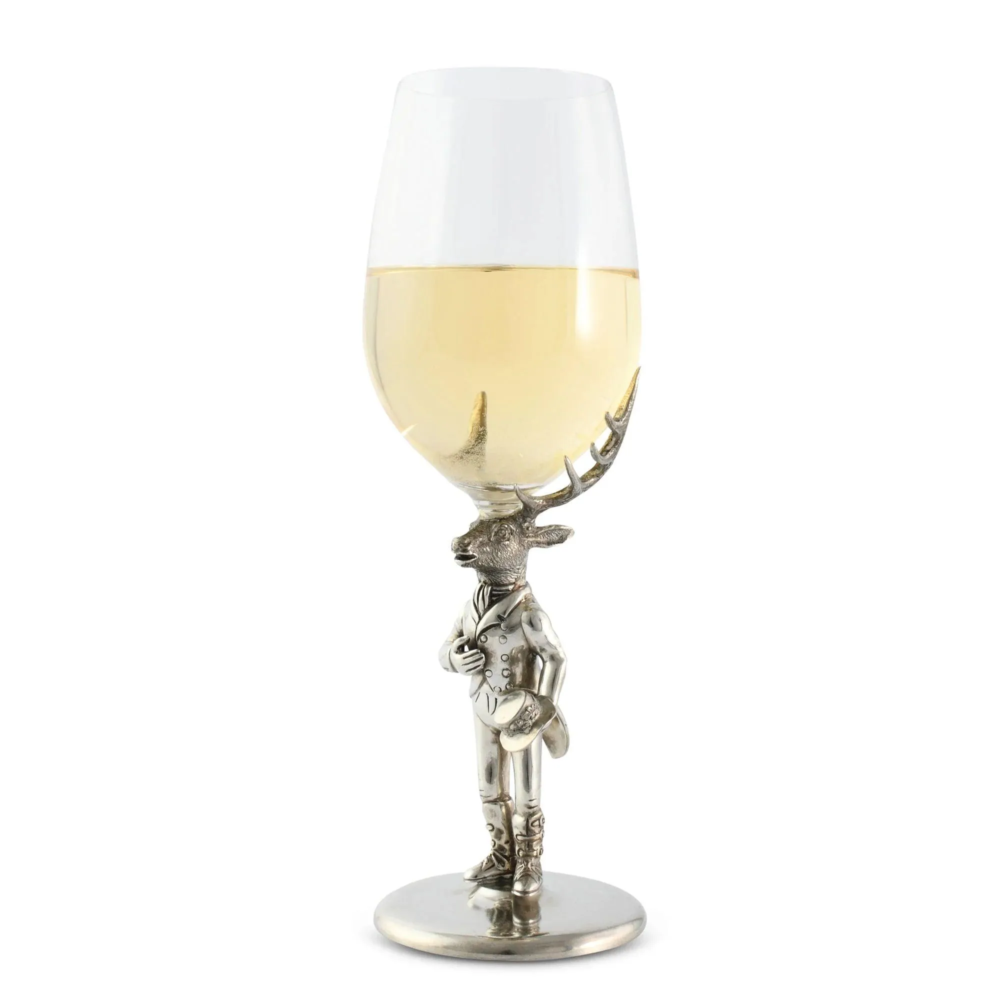 Gentleman Elk Wine Glass