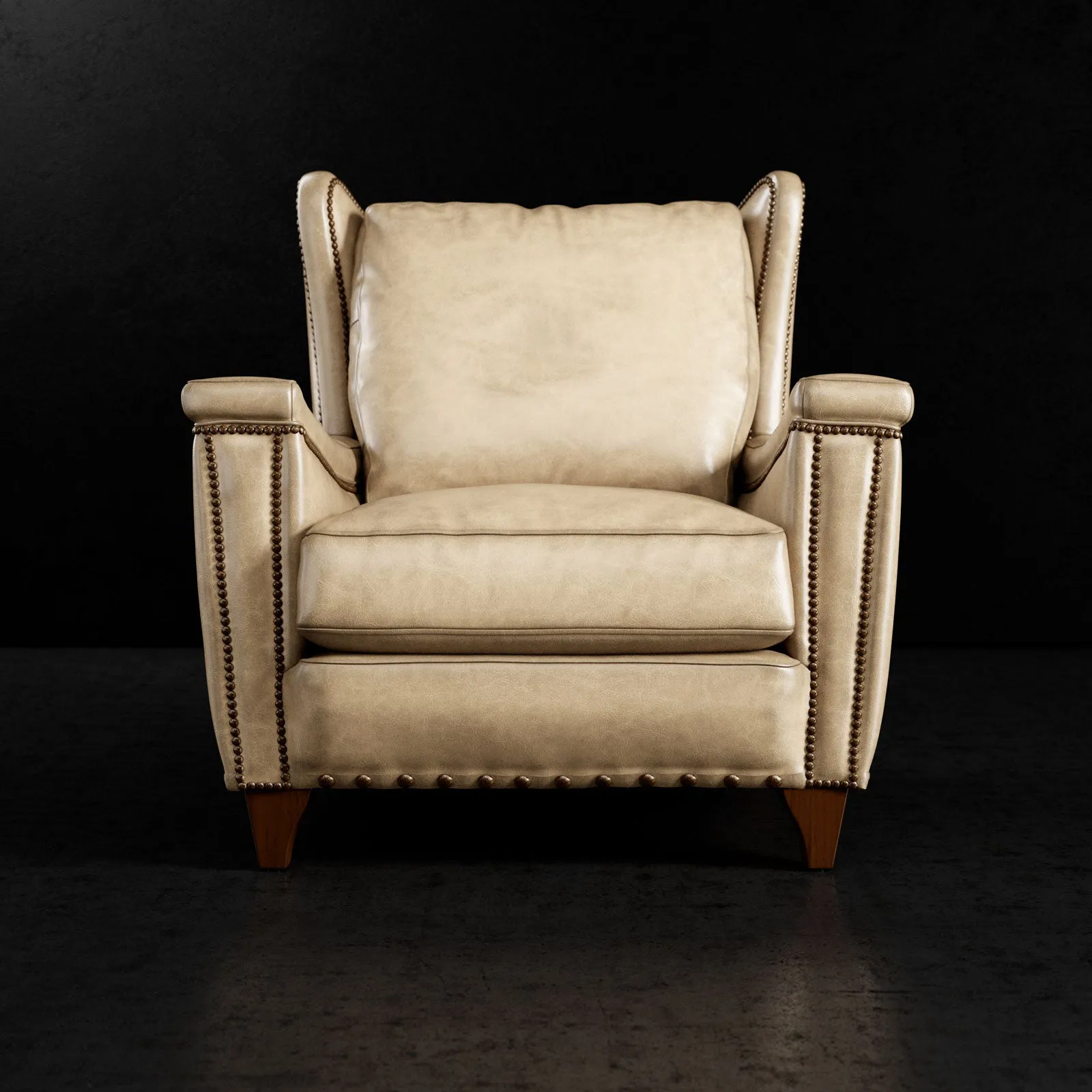Gentry Leather Lounge Chair