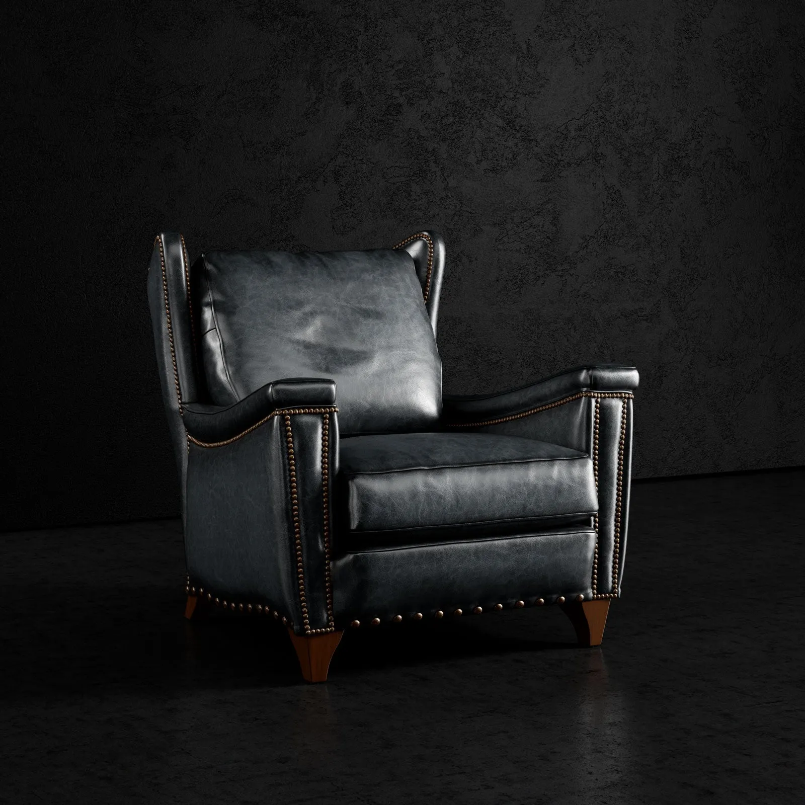 Gentry Leather Lounge Chair