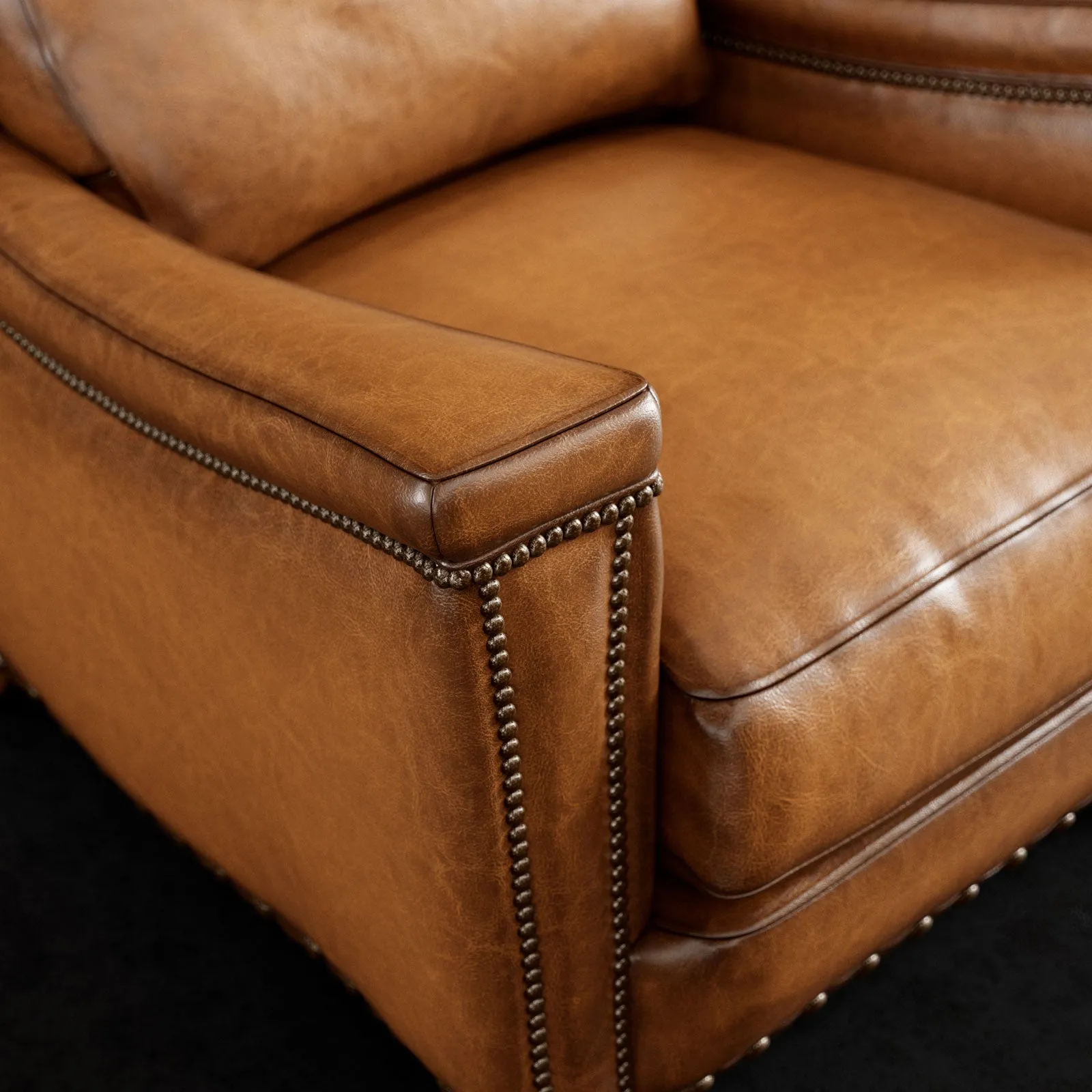 Gentry Leather Lounge Chair