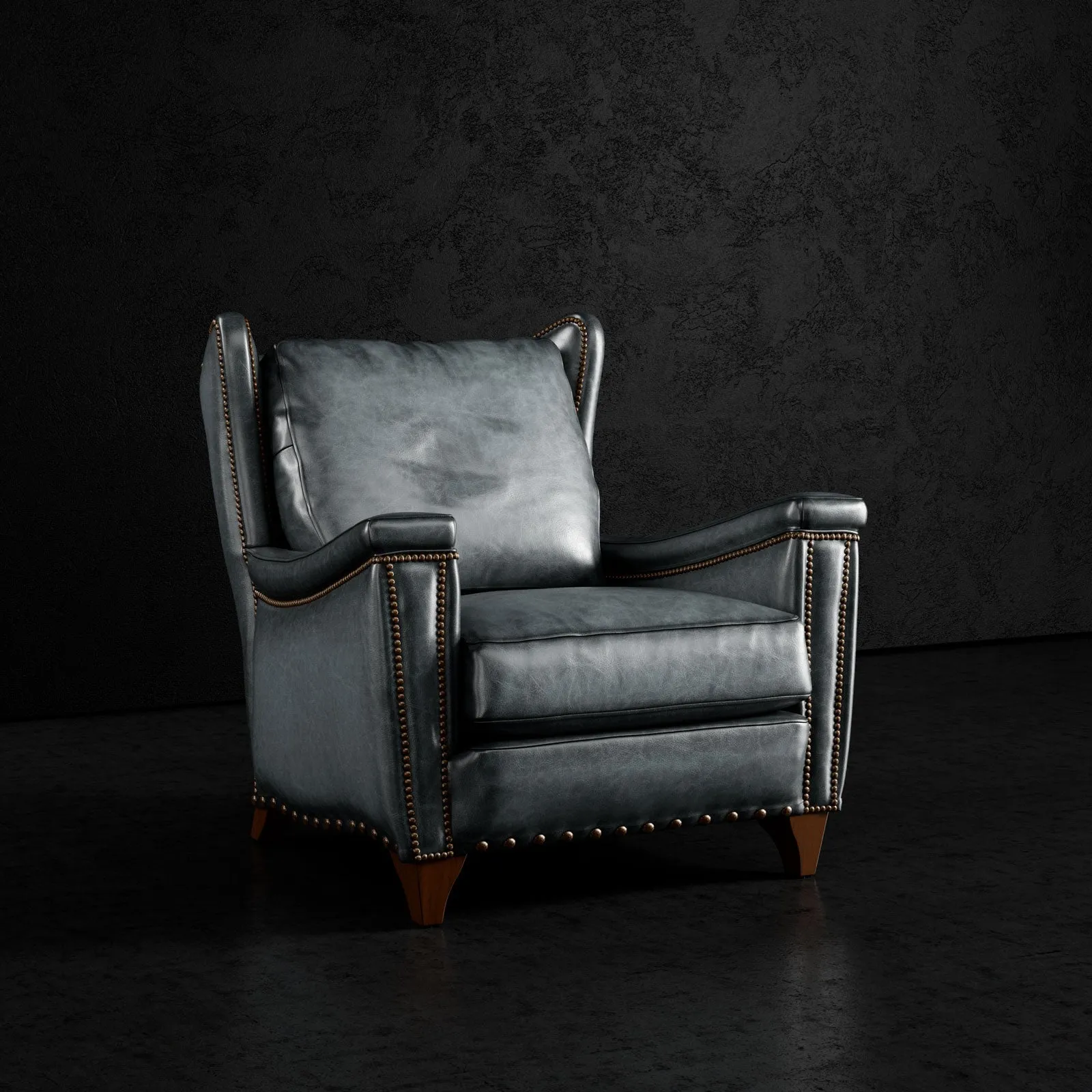 Gentry Leather Lounge Chair