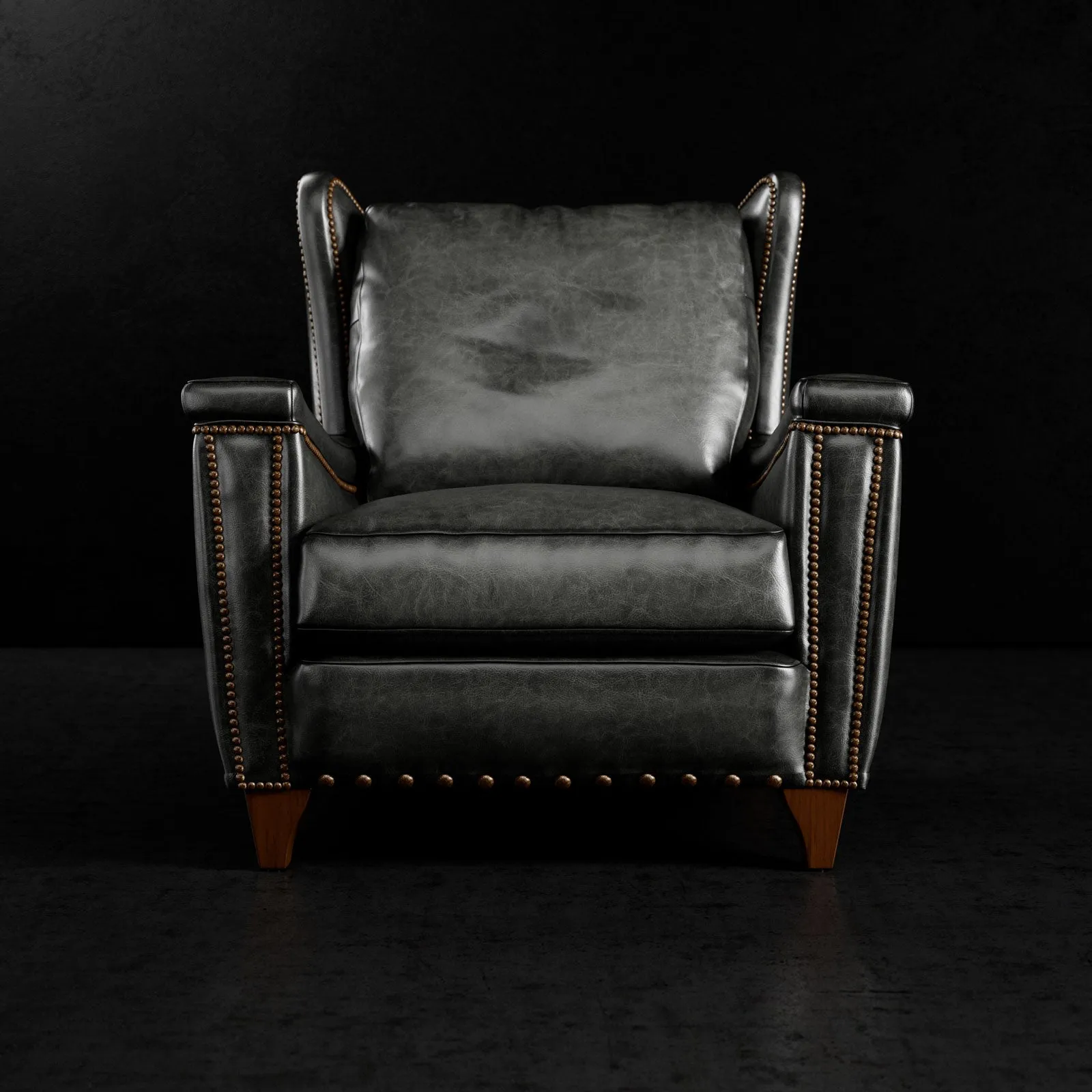 Gentry Leather Lounge Chair