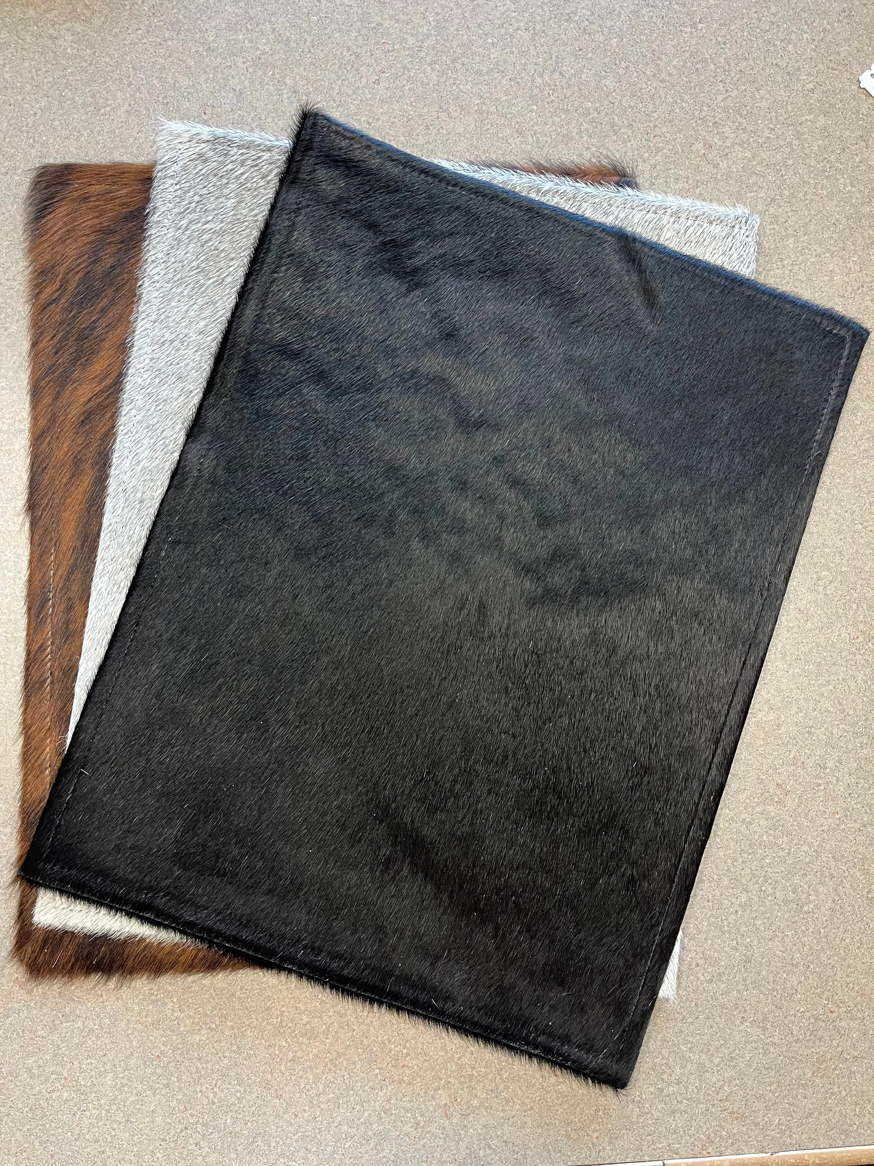 Genuine Cowhide Placemats blender, kitchen appliance