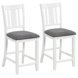 Giantex 24 Inch Modern Counter Height Stools with Footrest kitchen barstool, adjustable bar stool