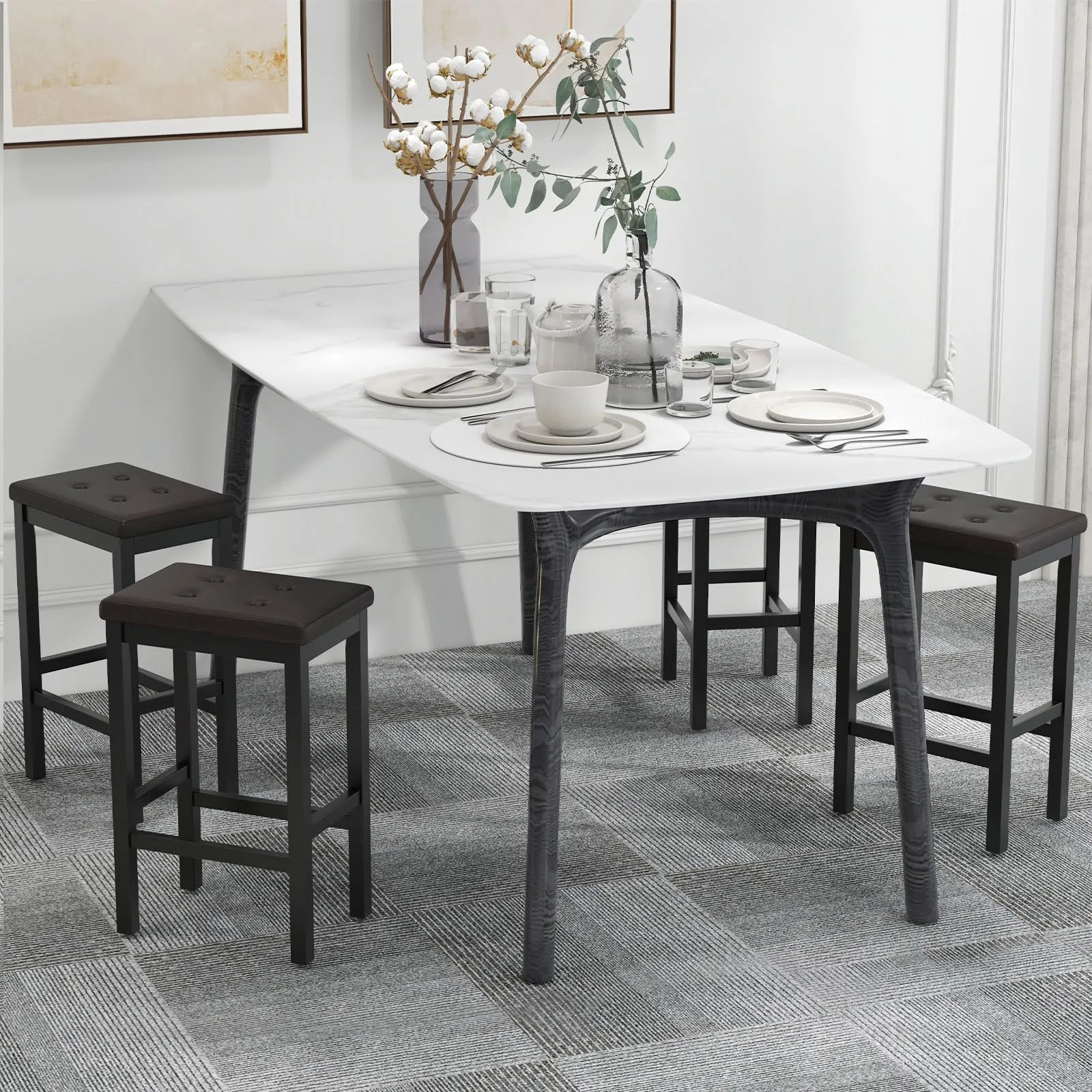 Giantex 24" Bar Stools Set