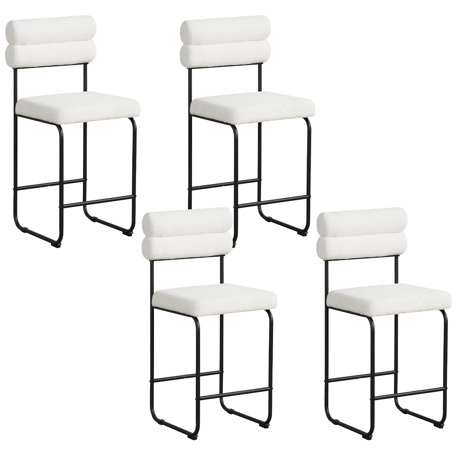 Giantex 26" Counter Height Bar Stools Set of 2/4