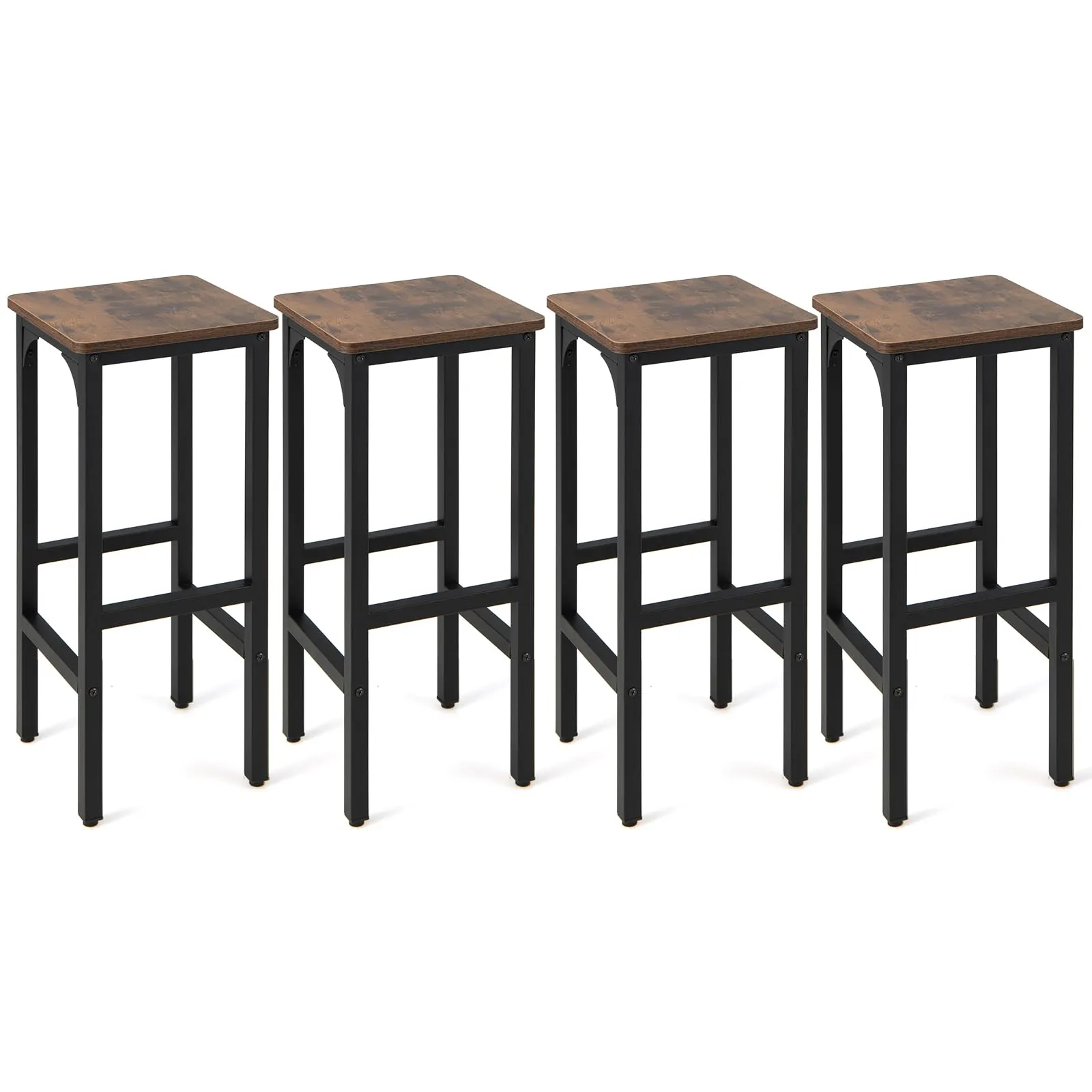 Giantex 28" Counter Height Bar Stools Set of 4 kitchen barstool, adjustable bar stool