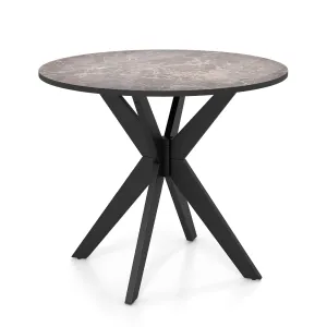 Giantex 36" Round Wood Dining Table farmhouse dining table, extendable dining table
