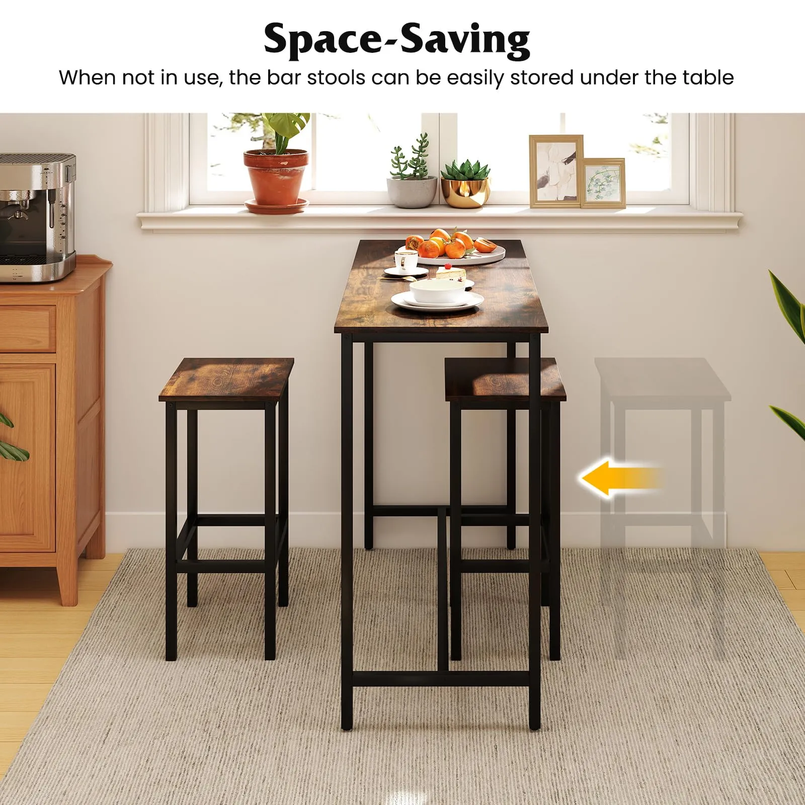 Giantex 47.5" Dining Table Set